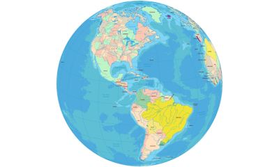 Brazil có diện tích lớn nhất Nam Mỹ và lớn thứ 5 thế giới