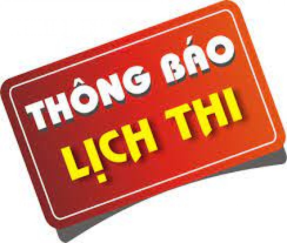 Lịch kiểm tra học kỳ II năm học 2022 - 2023