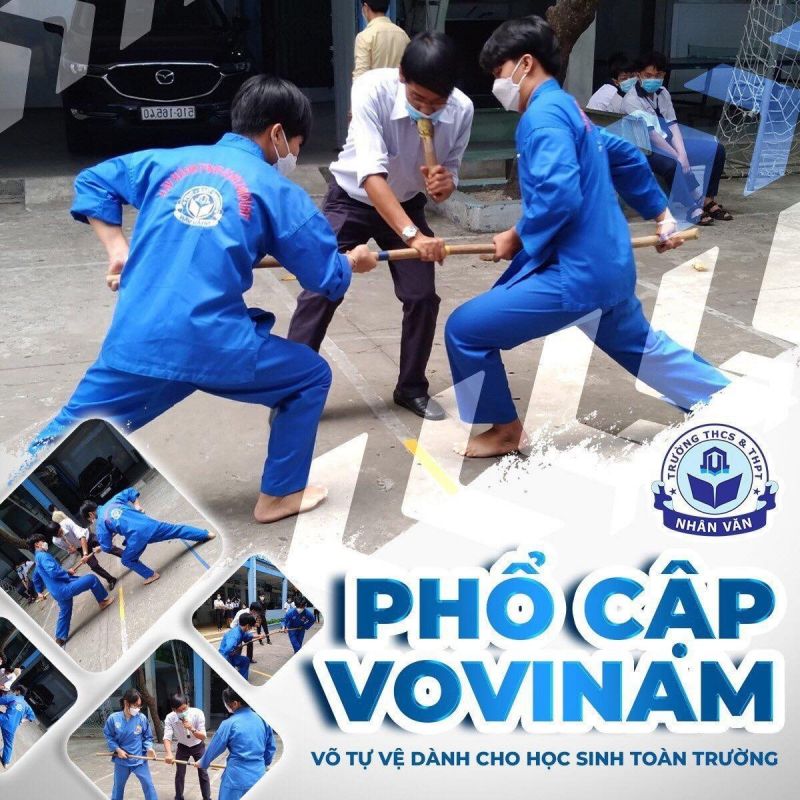 PHỔ CẬP VÕ VOVINAM -  TỰ VỆ DÀNH CHO HỌC SINH TOÀN TRƯỜNG